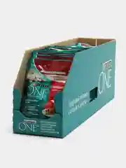 Влажный корм Purina ONE для взрослых кошек, с говядиной и морковью, 26 штук по 75 г