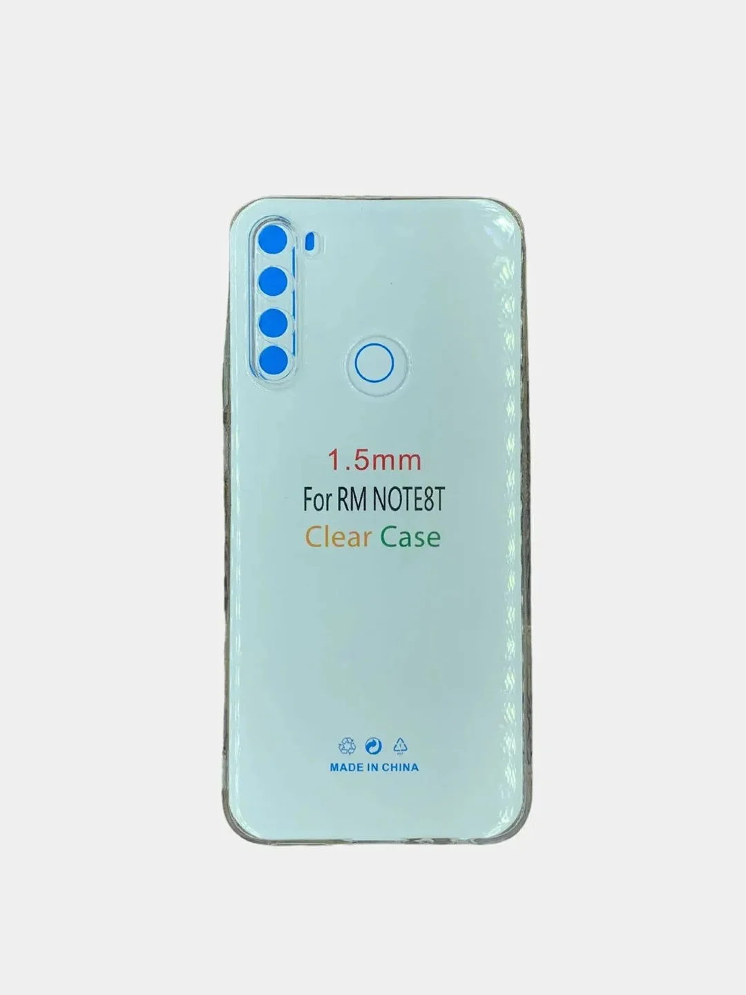 Плотный чехол Xiaomi Redmi 9C/9A, Note 8Pro/8T/9/9T,Poco X3, Poco M4Pro 1,5 мм прозрачный