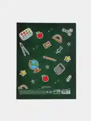 Зеленый школьный дневник для 1-4 класса, 46 вариантов