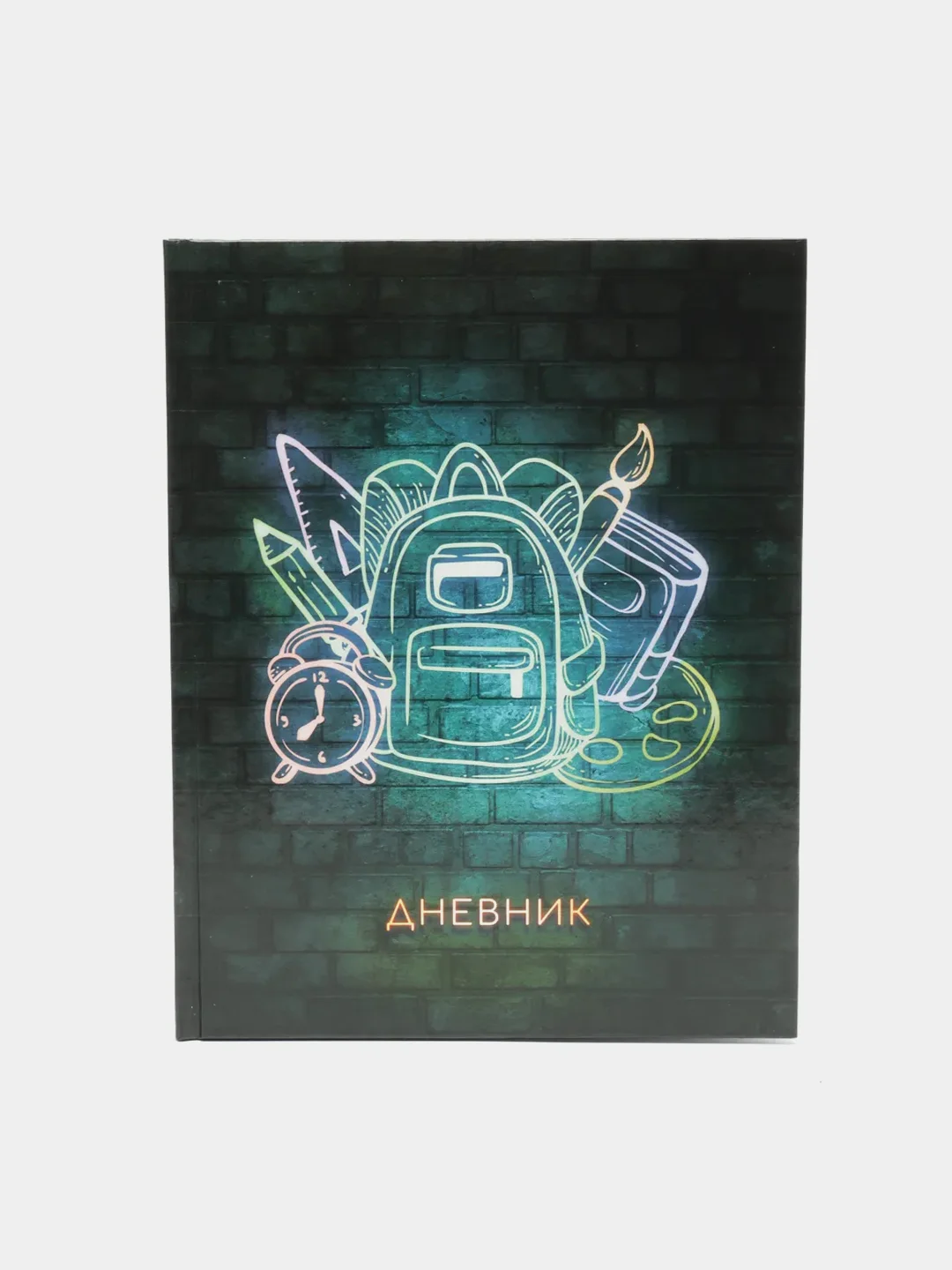 Тёмно-зелёный школьный дневник для 1-4 класса, 46 вариантов