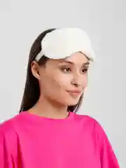 Молочный мягкая маска для сна на глаза