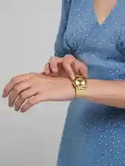 Золотой часы женские наручные, кварцевые