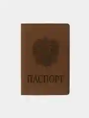 Обложка для паспорта "Герб" STAFF, мягкий полиуретан