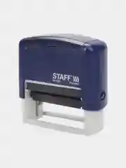 Штамп самонаборный 5-строчный STAFF, оттиск 58 х 22 мм, "Printer 8053", в комплекте кассы