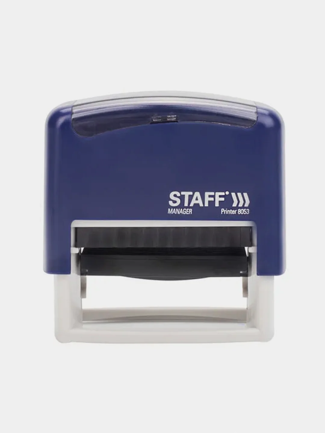 Штамп самонаборный 5-строчный STAFF, оттиск 58 х 22 мм, "Printer 8053", в комплекте кассы