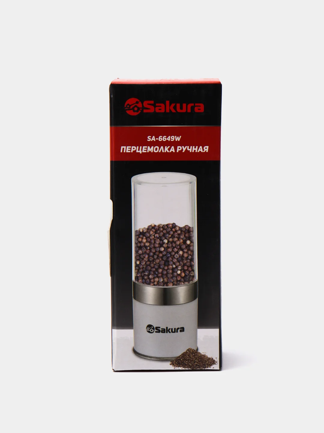 Мельница Sakura SA-6649BK, для специй и перца