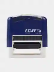 Штамп самонаборный 3-строчный STAFF, оттиск 38 х 14 мм, "Printer 8051", касса в комплекте