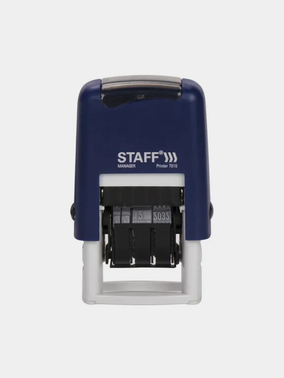 Датер-мини STAFF "Printer 7810 BANK", месяц цифрами, оттиск 22 х 4 мм, 237433