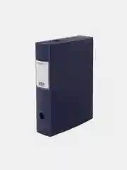 Короб архивный STAFF, 330 х 245 мм, пластик, разборный, до 750 листов, синий, 237274