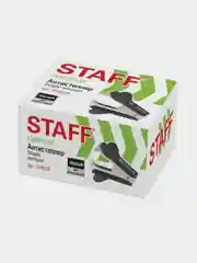 Антистеплер STAFF Everyday для скоб № 10 и № 24/6, черный, 224628