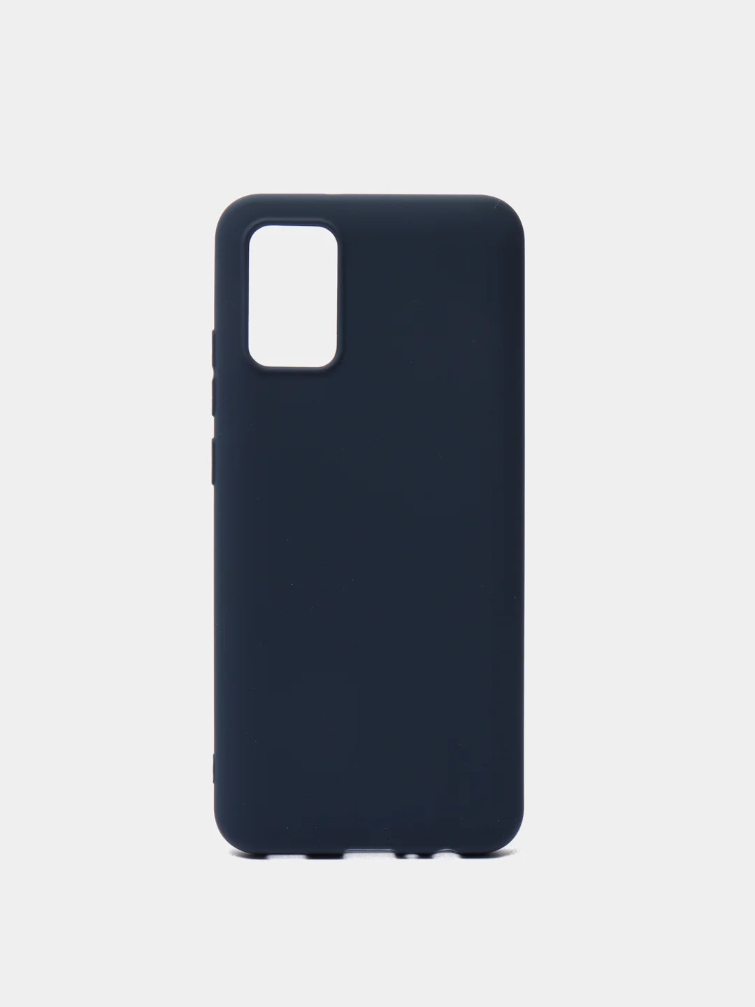 Темно-синий чехол для Samsung Galaxy A02s, Самсунг Галакси А02с силиконовый цветной