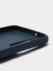 Темно-синий чехол для Samsung Galaxy A02s, Самсунг Галакси А02с силиконовый цветной