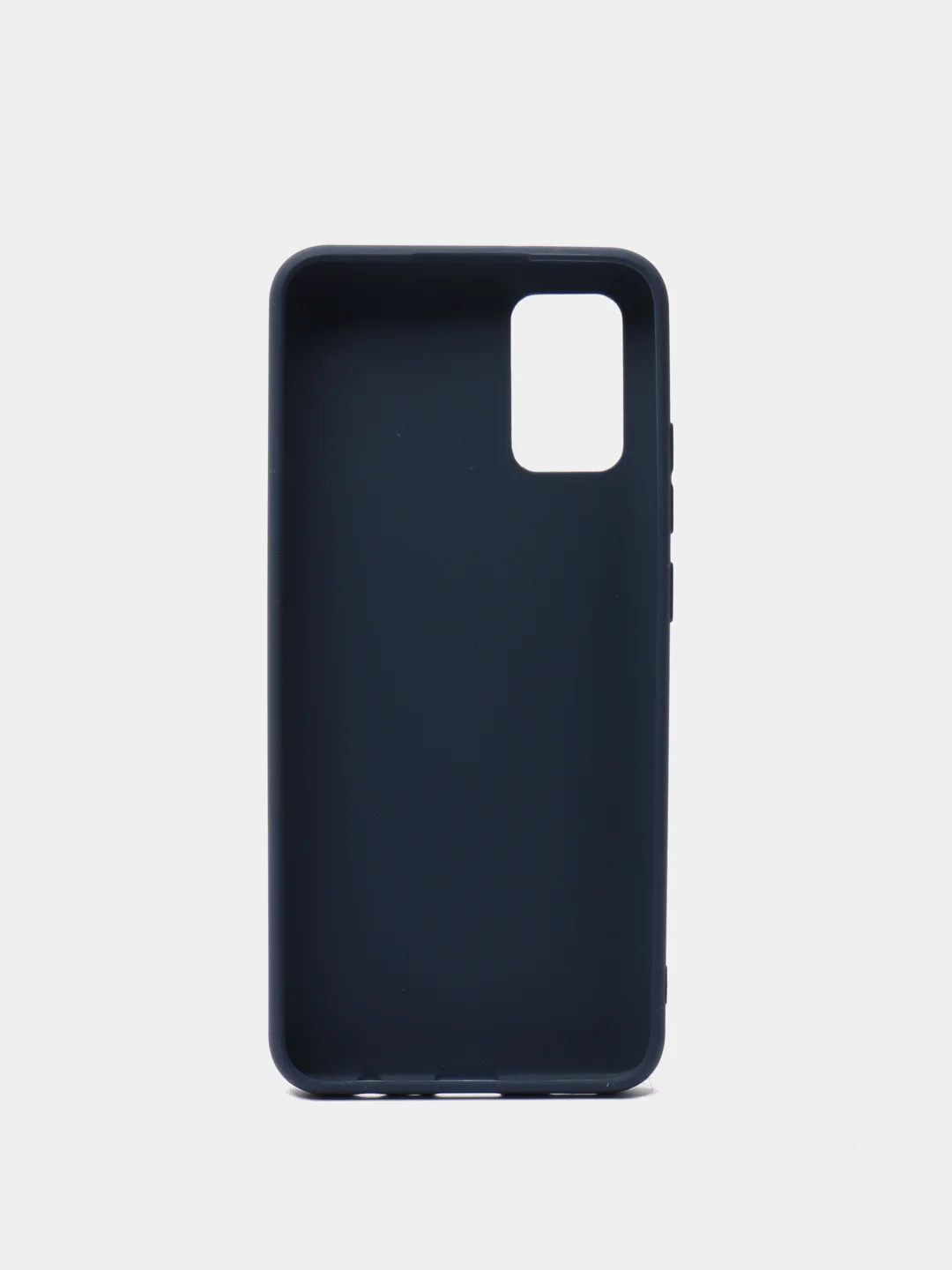 Темно-синий чехол для Samsung Galaxy A02s, Самсунг Галакси А02с силиконовый цветной