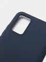 Темно-синий чехол для Samsung Galaxy A02s, Самсунг Галакси А02с силиконовый цветной