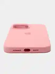Розовый чехол силиконовый для iPhone 13, 13 Pro, 13 Pro Max, с закрытым низом
