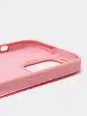 Розовый чехол силиконовый для iPhone 13, 13 Pro, 13 Pro Max, с закрытым низом