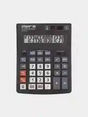 Калькулятор настольный Staff Plus Stf-333 (200x154 мм), 14 разрядов, двойное питание