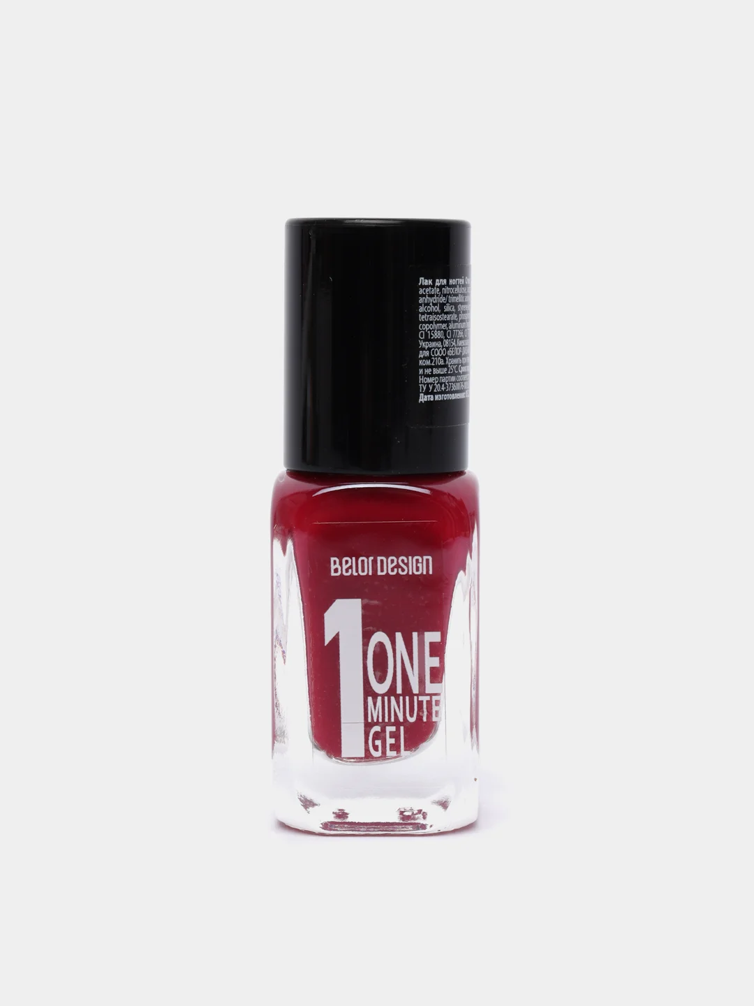 Belor Design/Лак для ногтей "One minute gel", тон:222,   10 мл