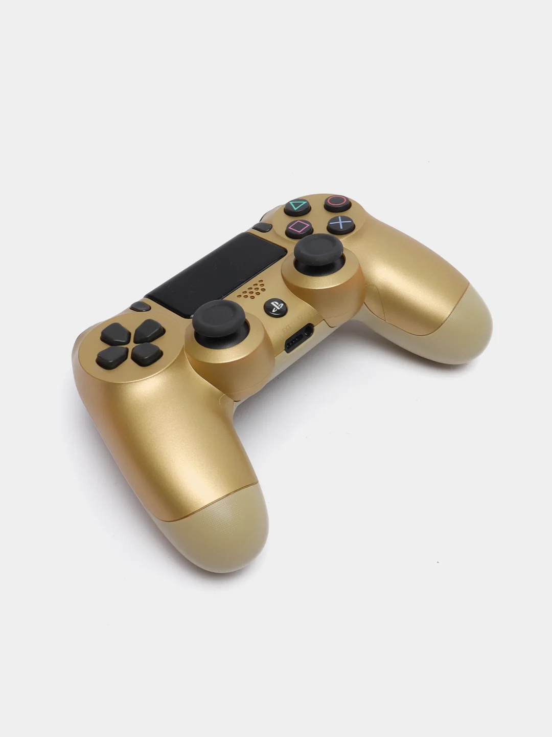 Золотой беспроводной геймпад для PS4, PC, телефона