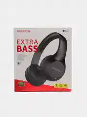 Черный беспроводные наушники с микрофоном B012 extra bass, полноразмерные наушники