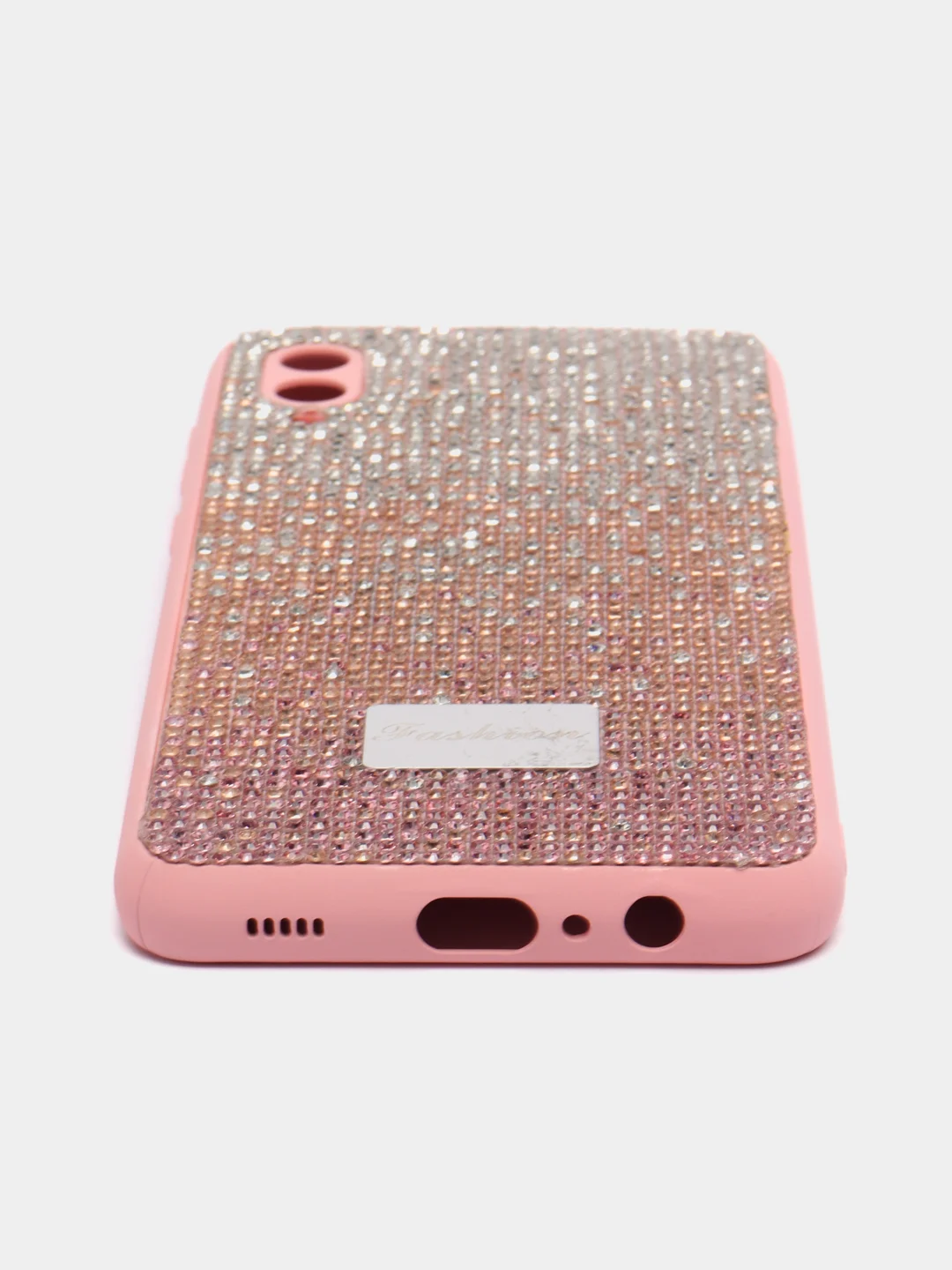 Розовый чехол на Samsung A02