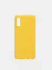 Горчичный чехол на Samsung A02