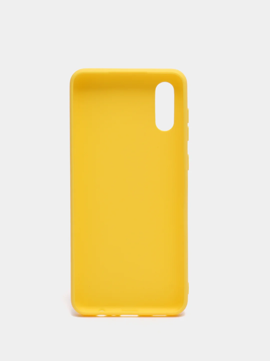 Горчичный чехол на Samsung A02