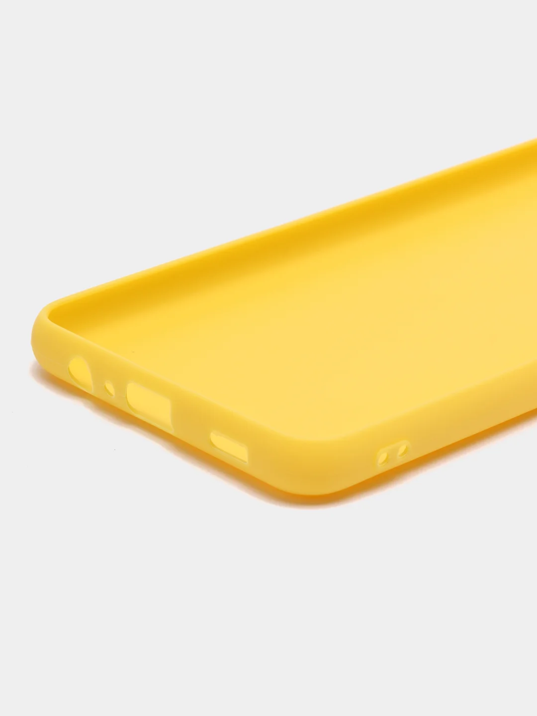 Горчичный чехол на Samsung A02