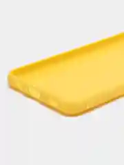 Горчичный чехол на Samsung A02