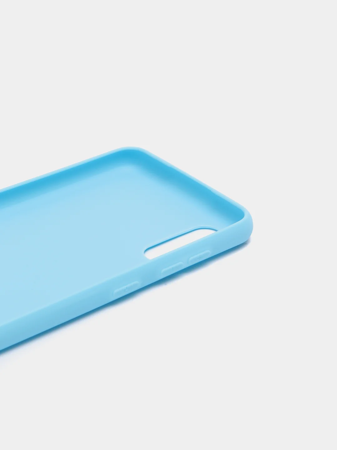 Голубой чехол на Samsung A02