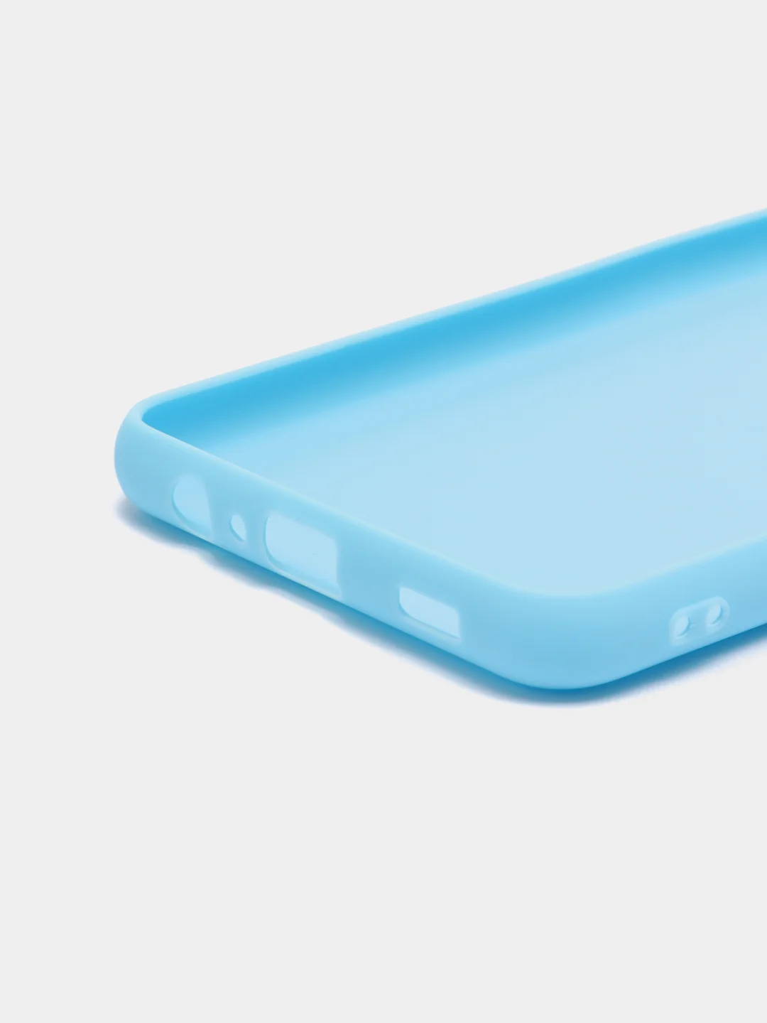 Голубой чехол на Samsung A02