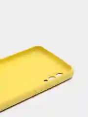 Желтый чехол на Samsung A02