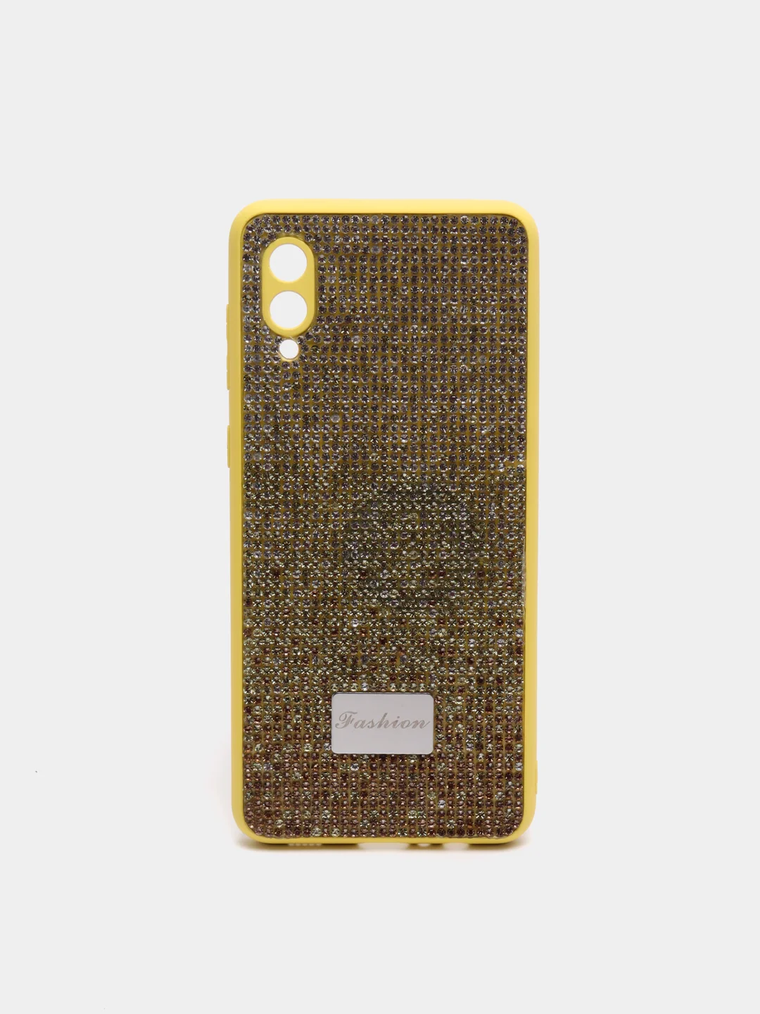 Желтый чехол на Samsung A02