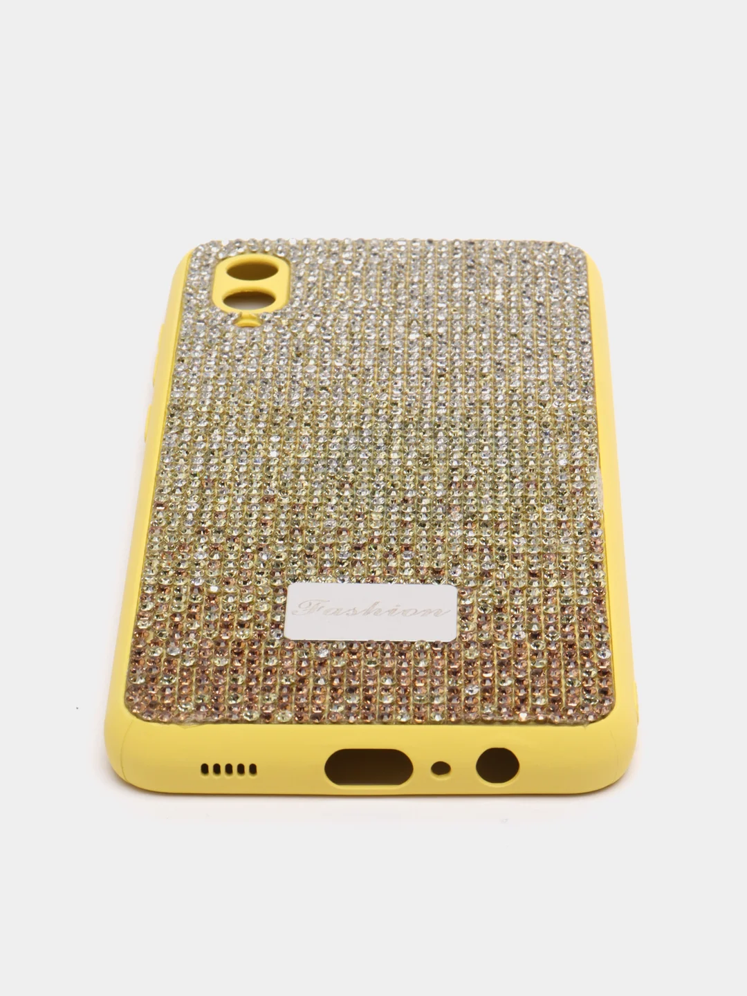 Желтый чехол на Samsung A02