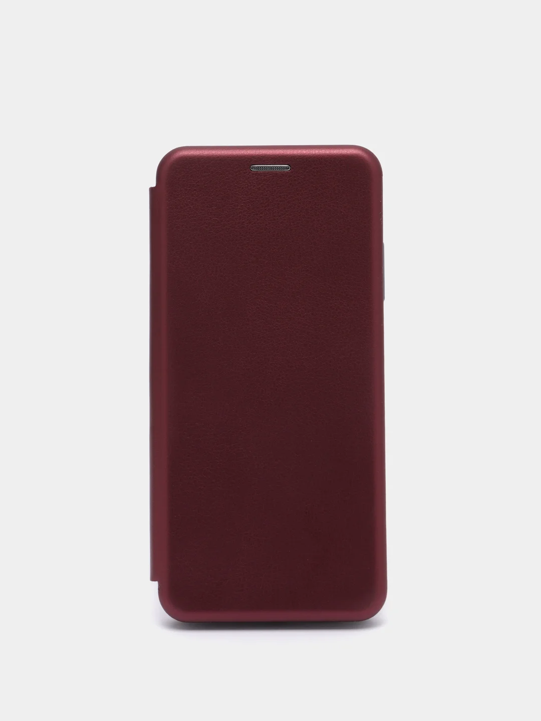 Багровый чехол книжка Xiaomi Redmi 10 с функцией подставки
