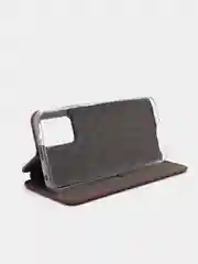 Багровый чехол книжка Xiaomi Redmi 10 с функцией подставки
