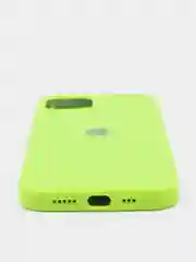 Прозрачный чехол iPhone 13 6.1" Силиконовый с логотипом (Silicone Case) Закрытый низ