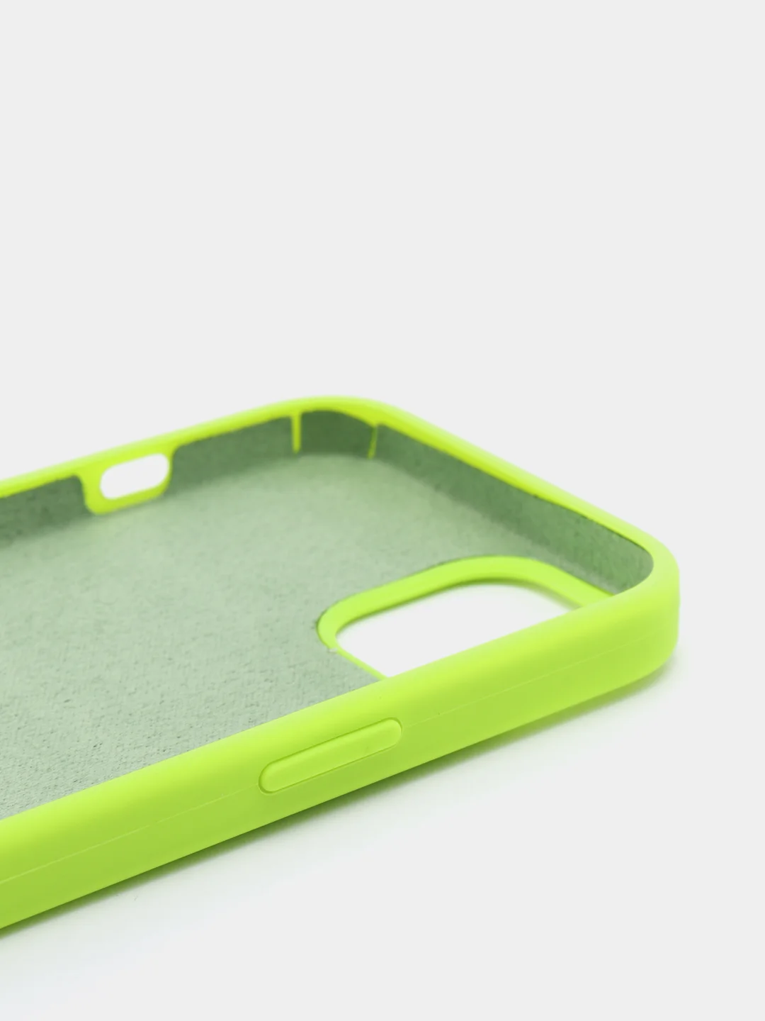 Прозрачный чехол iPhone 13 6.1" Силиконовый с логотипом (Silicone Case) Закрытый низ