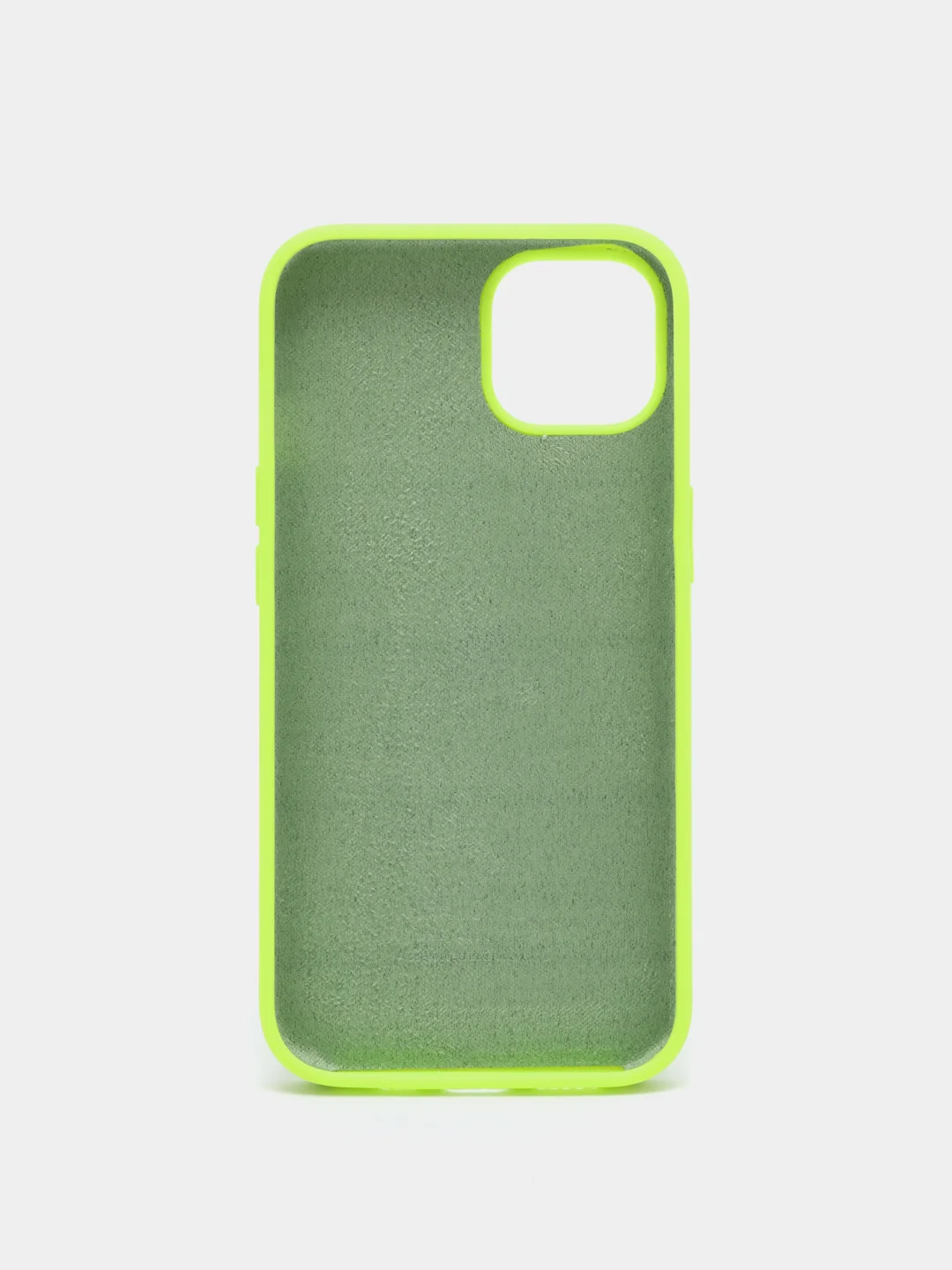 Прозрачный чехол iPhone 13 6.1" Силиконовый с логотипом (Silicone Case) Закрытый низ