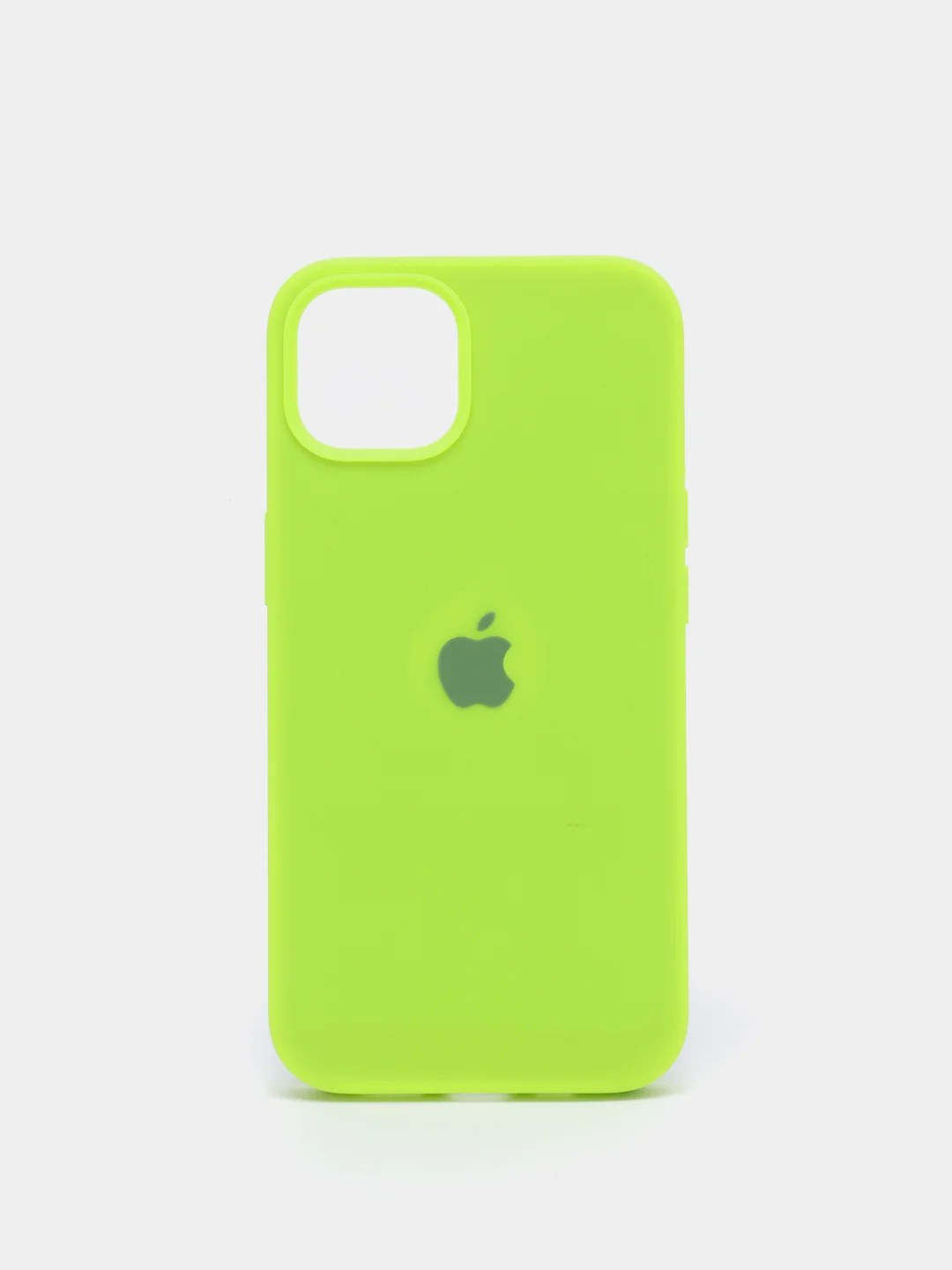 Прозрачный чехол iPhone 13 6.1" Силиконовый с логотипом (Silicone Case) Закрытый низ