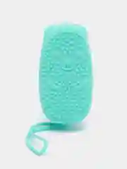 Бирюзовый силиконовая губка/мочалка для душа Bubbles Bath Brush