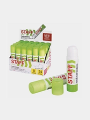 Клей-карандаш STAFF Profit, 8 г, 24 штук, 880238