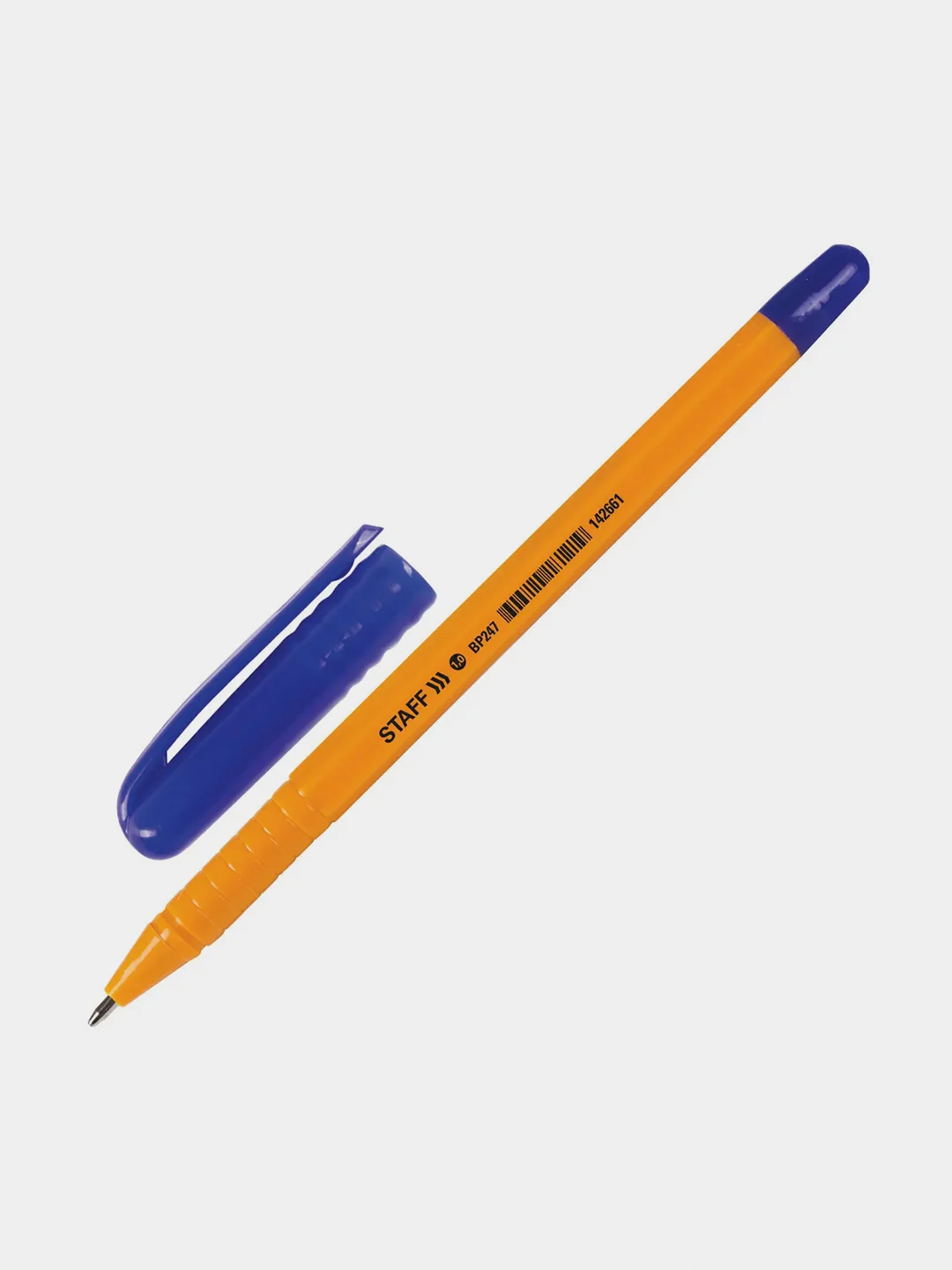 Ручка шариковая STAFF Everyday BP-247 Orange, синяя, 50 штук, 0,5 мм, 880158