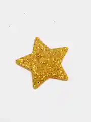 Золотой звёздочки декоративные, из фоамирана