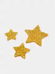 Золотой звёздочки декоративные, из фоамирана