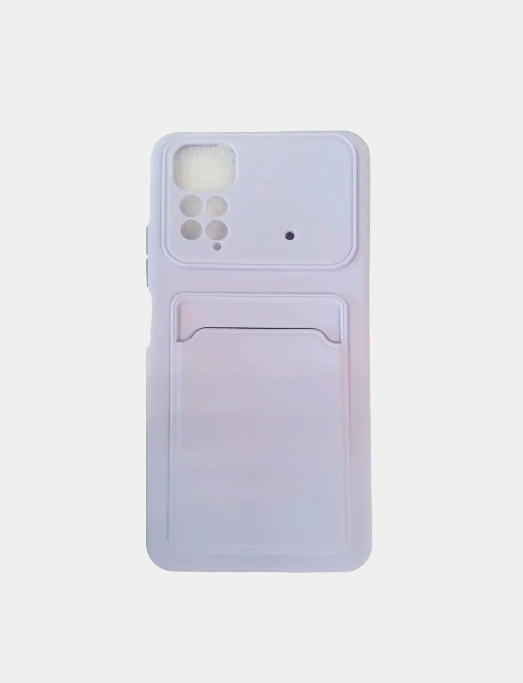 Лавандовый чехол с защитой камеры и с отделением для карточки Redmi Note 11 2022  6.43, Note 11S 2022