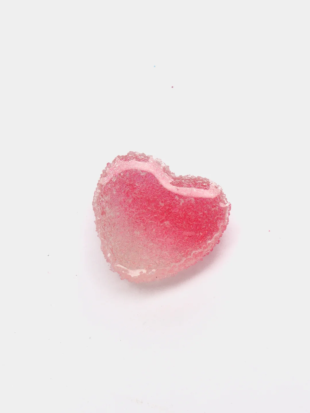 Коралловый кабошон "Сердечко", 2 шт