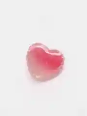 Коралловый кабошон "Сердечко", 2 шт