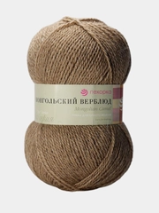 Пряжа Пехорка Монгольский верблюд, 50% акрил 50% верблюжья шерсть, 100 г 300 м