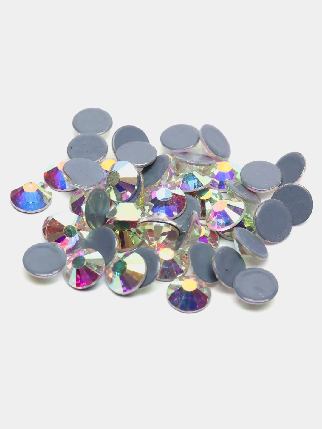 Стразы горячей фиксации Кристалл АБ Crystal AB